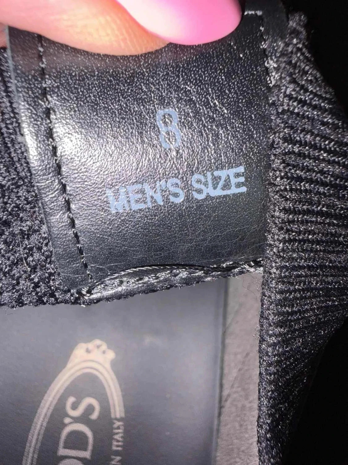 Men's Tod's no_code sneakers size 42 with box like new – photo 8